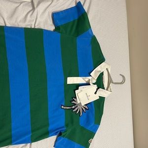 Moncler Stripped Polo Shirt